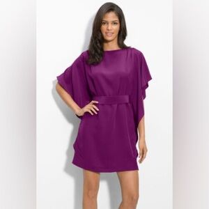 Suzi Chin Rich Purple Dress (Size 4)